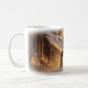Reine angélique sur son trône Mug Fantastique