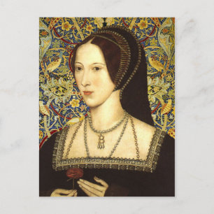 Reine Anne Boleyn - Carte postale Portrait