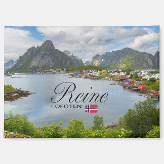 Reine auf den Lofoten Magnet