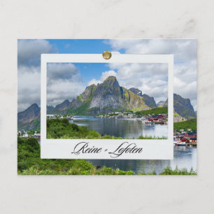 Reine auf den Lofoten Postkarte