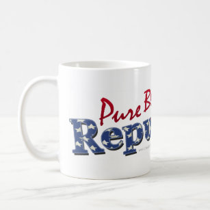 Reine Blooded Republikaner-Tasse Kaffeetasse
