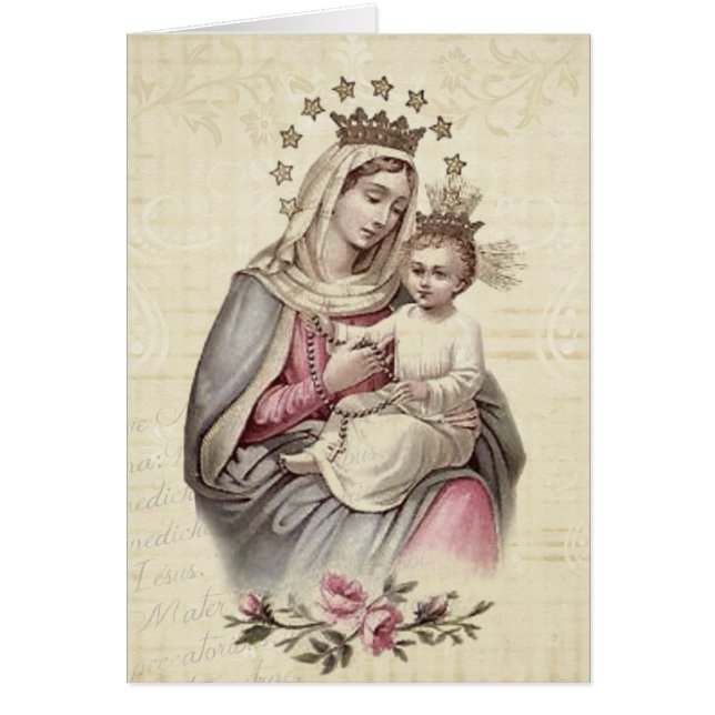 Reine de bébé béni par ciel Jésus de Vierge Marie (Devant)