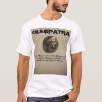 Reine de Cléopâtre de T-shirt de l'Egypte