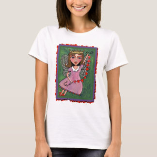 Reine de fée de coeurs - T-shirt de dames