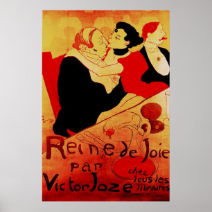 Reine De Joie 1892 Poster célèbre