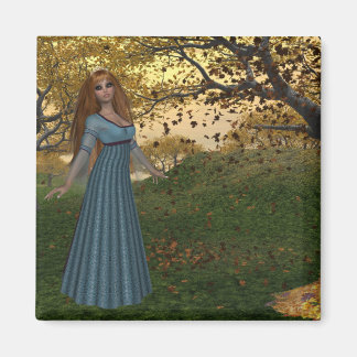 Reine de la saison d'automne - Aimant d'Imaginaire