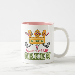 Reine de la tasse verte de golf