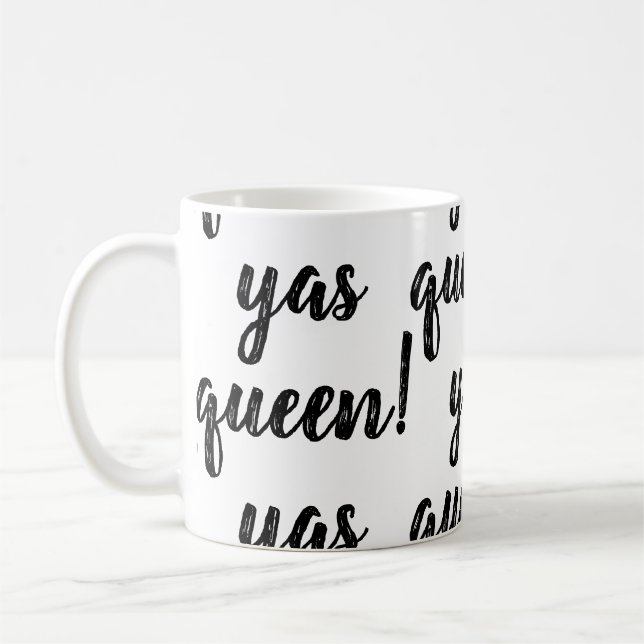 REINE DE YAS ! Tasse de café (Gauche)