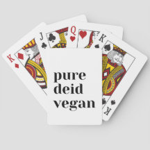 Reine Deid Vegan Spielkarten