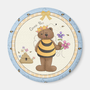Reine des abeilles - aimant