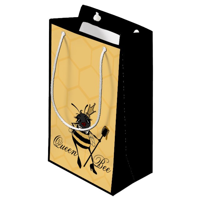 REINE DES ABEILLES MIGNONNE AVEC LE PETIT SAC MAT (Devant Angle)