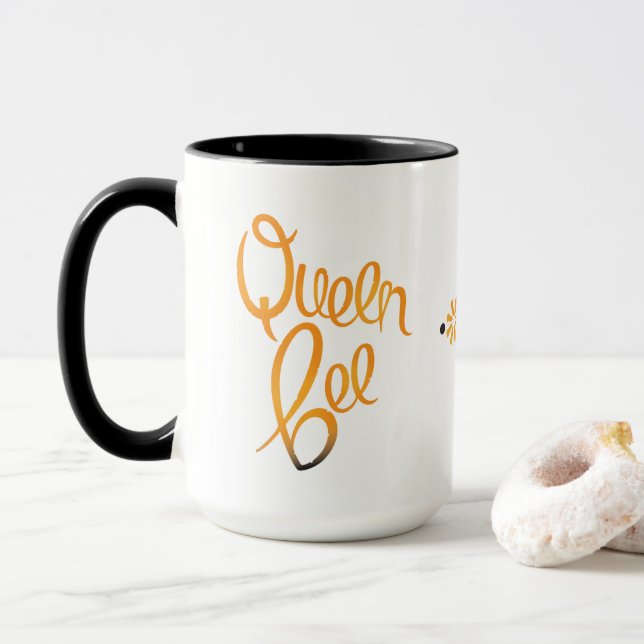 REINE DES ABEILLES - tasse (Avec donut)