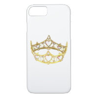 Reine des Coeurs couronne tiara iPhone 7 coque