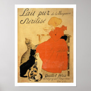 "Reine entkeimte Milch vom La Vingeanne", 1894 (Co Poster