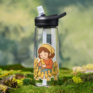Reine Freude mit kleinen Entenküken 🐥💛" Trinkflasche