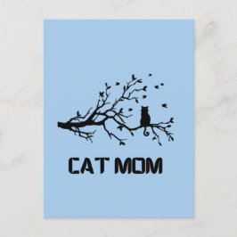 "reine, fruchtige Katzenart-Mama" Postkarte