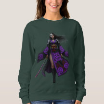 Reine Guerrière Maudite | Sweatshirt Fantastique A
