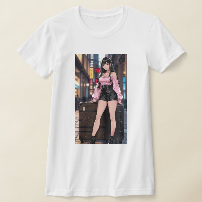 Reine Haut und Atemberaubende Schönheit T-Shirt (Ablage )