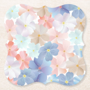 Reine Liebe als eine Blume Untersetzer