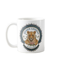 Reine Lionne. Tasse à café Écosse