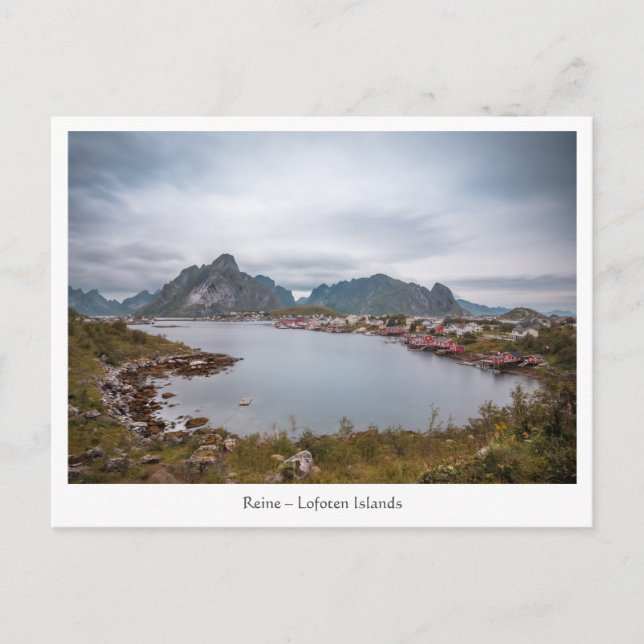 Reine Lofoten Postkarte (Vorderseite)