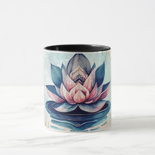 Reine Lotus-Harmonie – Sanfte Blütennote Tasse