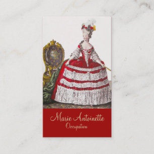 Reine Marie Antoinette ~ Carte de visite