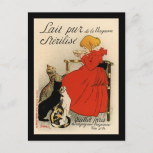 Reine Milch Postkarte