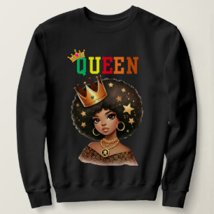 Reine nubienne : sweatshirt Pourcentage