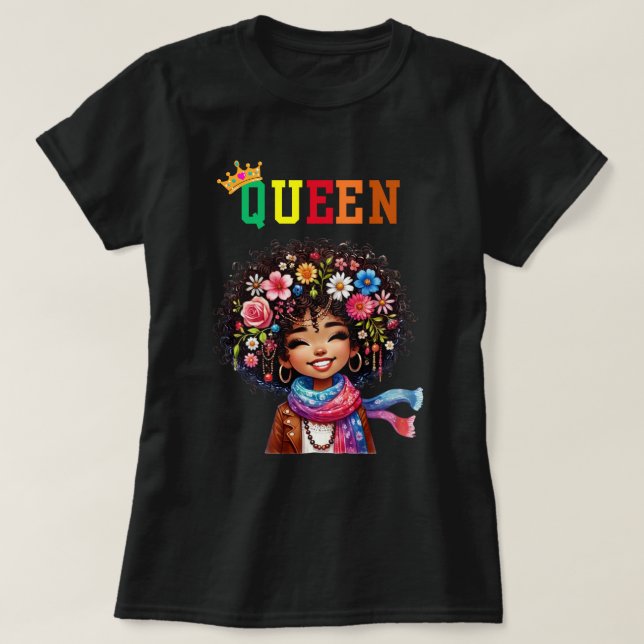Reine Nubienne : T-shirt Femme Breezy (Design devant)