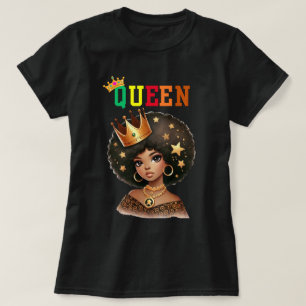 Reine nubienne : T-shirt femme Pourcentage