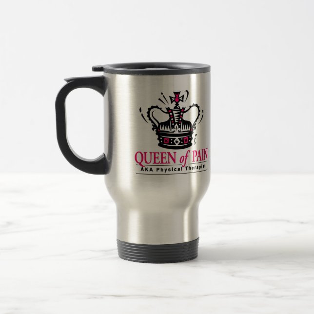 "Reine tasse de voyage de physiothérapeute de (Gauche)
