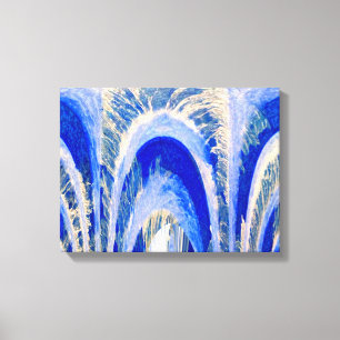 Reine Wasser laufen tief Kunst Leinwanddruck