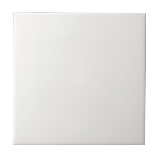 Reine weiße FAF9F6-Farbe mit Option zum Hinzufügen Fliese (Vorderseite)