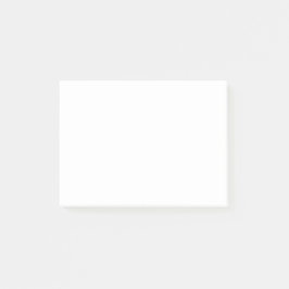 Reine weiße Farbe Post-it Klebezettel