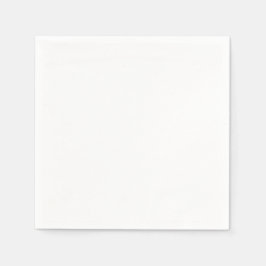 Reine weiße Farbe Serviette
