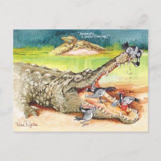 Reine Zähne Postkarte