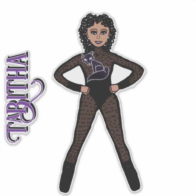 Reiner Black Spark Dancer #2 Aufkleber (Vorderseite)