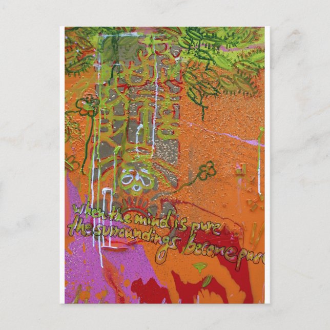 "Reiner Geist" Postkarte (Vorderseite)