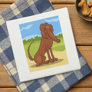 Reiner Irish Setter Hund Servietten