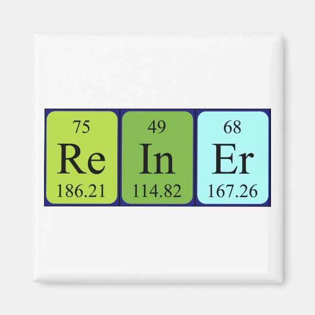 Reiner Periodenmagnetmagnet Magnet (Vorne)