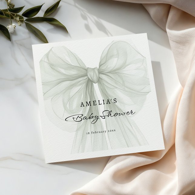 Reiner Weidenbogen-Script Neutral Baby Serviette (Von Creator hochgeladen)