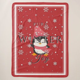 Reiner Winterfreund mit Pinguin und Schnee Sherpa Sherpadecke