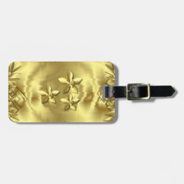 Reines Gold Gepäckanhänger