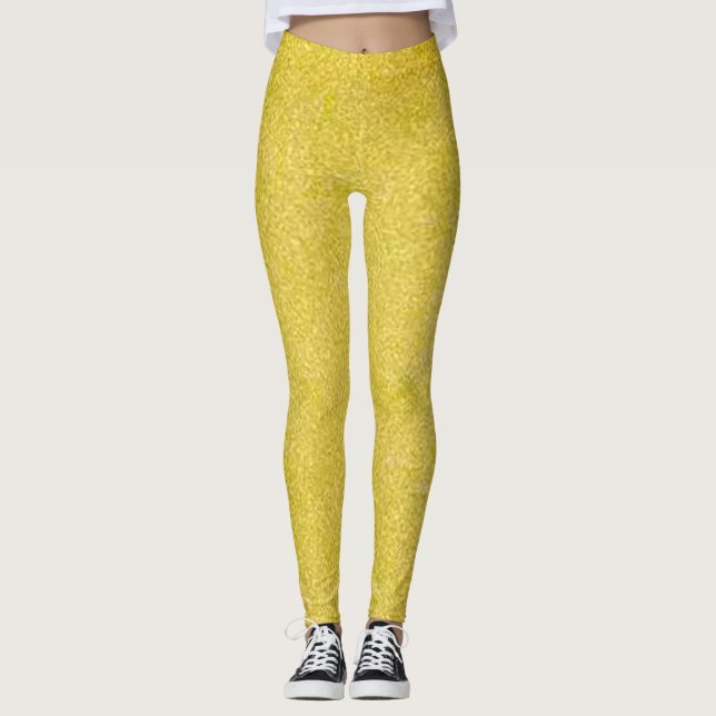 Reines Gold Leggings (Vorderseite)