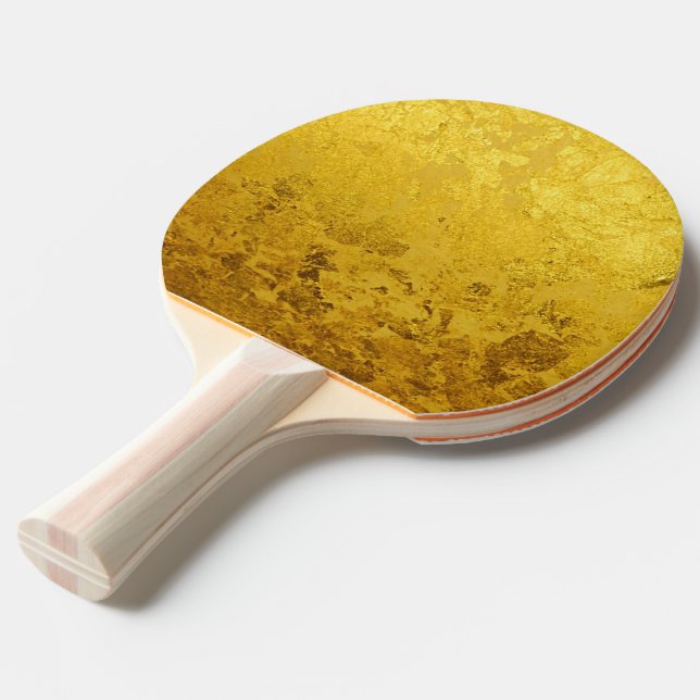 REINES GOLDmuster/Goldblatt Tischtennis Schläger (Vorderseite)