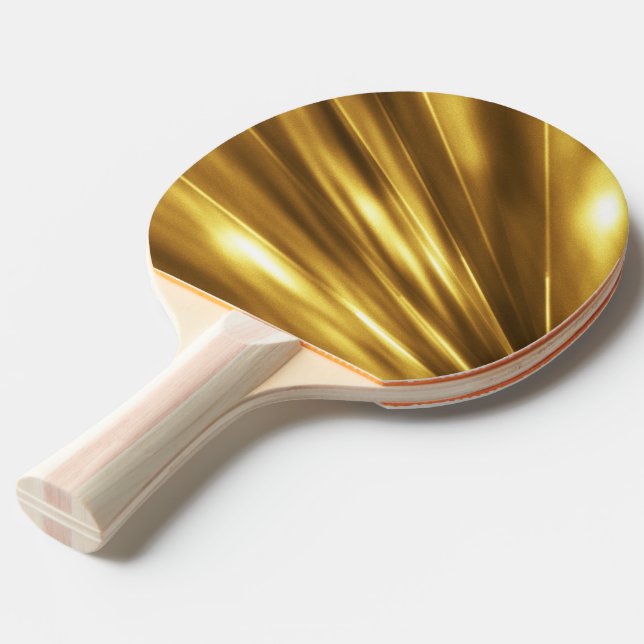 REINES GOLDmuster/GoldGlanz Tischtennis Schläger (Vorderseite)