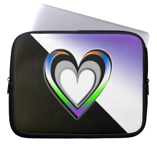 Reinheit Laptopschutzhülle (Vorderseite)