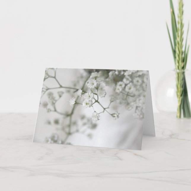 Reinheits-Gruß-Karte Karte (Vorderseite)