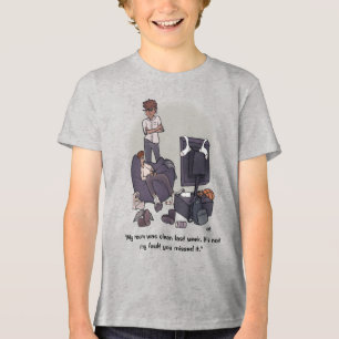 Reinigen Sie den Zimmerjungen Tri-Blend Shirt